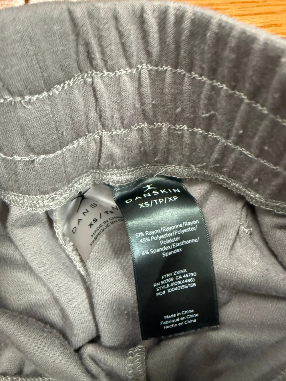 Danskin Lightweight Joggers x2 Pairs NWOT - Picture 3 of 3